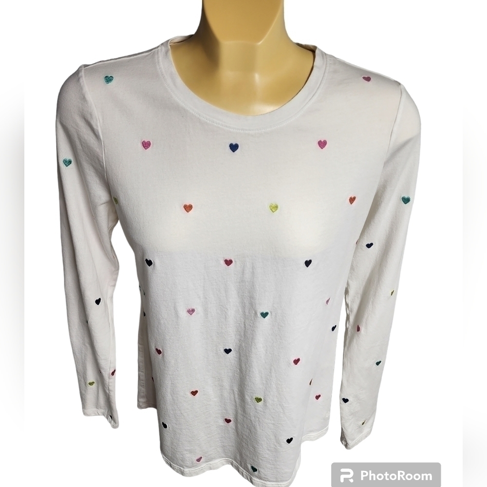 Crown & Ivy Embroidered Long Sleeve Top​ - Picture 3 of 8